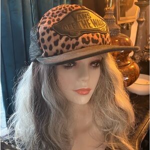 Vans Leopard Cheetah Print Cap